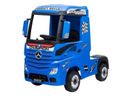 Lean Cars, Mercedes Actros, pojazd ciężarowy na akumulator, niebieski lakierowany MP4