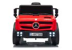 Lean Cars, Mercedes Unimog, pojazd na akumulator, HM7588 6V4Ah, czerwony