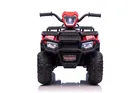 Lean Cars, quad, pojazd na akumulator, czerwony