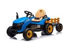 Lean Cars, traktor, pojazd na akumulator, BBH-030, niebieski