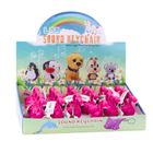 Lean Toys, brelok do kluczy, flaming LED, różowy