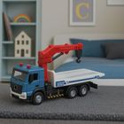 Lean Toys, ciężarówka laweta, pojazd z holownikiem