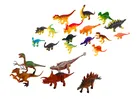 Lean Toys, Dinozaury, zestaw figurek w pojemniku, 45 elementów