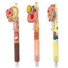 Lean Toys, długopis żelowy, kapibara, niebieski, 14,5 cm, 1 szt.