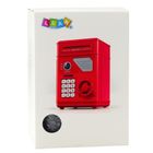 Lean Toys, elektroniczny sejf skarbonka na kod, różowy