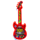 Lean Toys, gitara elektryczna, interaktywna, czerwona, 29 cm
