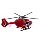 Lean Toys, helikopter, pojazd straży pożarnej z hakiem i noszami, 1:12