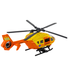 Lean Toys, helikopter ratunkowy, pojazd interaktywny, pomarańczowy, 1:12
