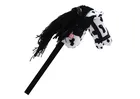Lean Toys, Hobby Horse, konik na kiju, długowłosy, biały
