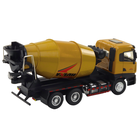 Lean Toys, Huina, betoniarka, pojazd metalowy, khaki, 1:50