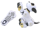 Lean Toys, interaktywny robot pies, zdalnie sterowany, żółty
