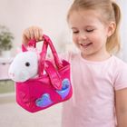 Lean Toys, jednorożec, maskotka w torebce, 25 cm