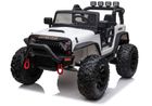 Lean Toys, Jeep JC666, pojazd na akumulator, biały