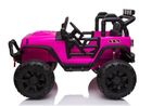 Lean Toys, Jeep JC666, pojazd na akumulator, różowy