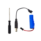 Lean Toys, karabin na wodę, elektryczny, niebieski