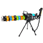 Lean Toys, karabin snajperski, zabawka interaktywna, czarny