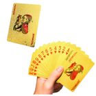 Lean Toys, karty do gry, złote banknoty