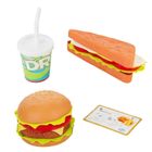 Lean Toys, kasa sklepowa samoobsługowa z terminalem i akcesoriami, interaktywna