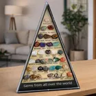 Lean Toys, kolekcja kamieni naturalnych, zestaw naukowy, 36 szt.