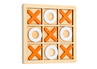 Lean Toys, kółko i krzyżyk, gra strategiczna, drewniana