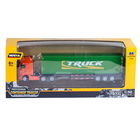 Lean Toys, kontener, pojazd metalowy, zielony, 1:50