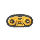 Lean Toys, koparka gąsienicowa, pojazd interaktywny, 133 elementów