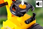 Lean Toys, koparka, jeździk, ruchome ramię