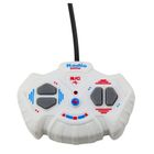 Lean Toys, koparka, pojazd budowlany zdalnie sterowany, biała, 1:30