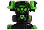 Lean Toys, Koparka, pojazd na akumulator, zielony