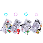 Lean Toys, książeczki miękkie sensoryczne dla malucha, 4 szt.