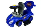 Lean Toys, Mega Car, jeździk z pchaczem, 3w1, niebieski