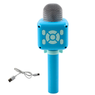 Lean Toys, mikrofon bezprzewodowy, bluetooth, niebieski