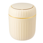 Lean Toys, mini kosz na śmieci, beżowy