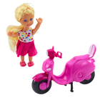 Lean Toys, mini lalka na skuterze, 14 cm