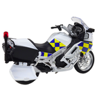 Lean Toys, motocykl policyjny, pojazd interaktywny, 1:12