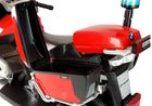 Lean Toys, Motor BMW R1200, Policja, pojazd na akumulator, czerwony