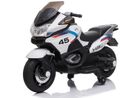 Lean Toys, Motor, pojazd na akumulator, biały