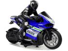 Lean Toys, motor sportowy, pojazd zdalnie sterowany, niebieski