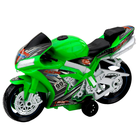 Lean Toys, motor wyścigowy, zielony