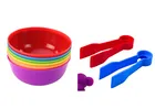 Lean Toys, nauka kolorów i liczenia, zestaw edukacyjny, sorter, 48 elementów