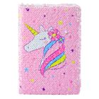 Lean Toys, notatnik A5, 80 kartek, linia, Jednorożec