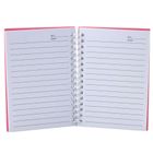 Lean Toys, notatnik A6, 80 kartek, linia, Ogon Syreni, 1 szt.