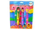 Lean Toys, nożyczki kreatywne, dekoracyjne, 6 szt.