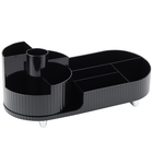 Lean Toys, organizer wielofunkcyjny obrotowy czarny