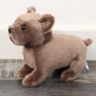 Lean Toys, pies, maskotka, brązowy, 19 cm