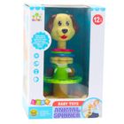 Lean Toys, piesek, karuzelka interaktywna z piłeczkami