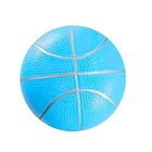 Lean Toys, piłka plażowa gumowa pastelowa lekka, niebieska, 20 cm