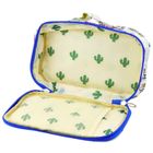 Lean Toys, piórnik owalny, biały, Sowy, 22,5 cm