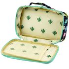 Lean Toys, piórnik owalny, granatowy, Króliki, 21,5 cm