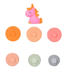 Lean Toys, piramida sensoryczna, gumowe klocki